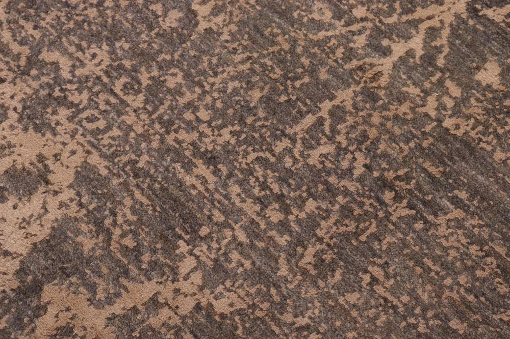 handmade Modern Modern Green Beige Hand Knotted RECTANGLE WOOL&SILK area rug 8X10