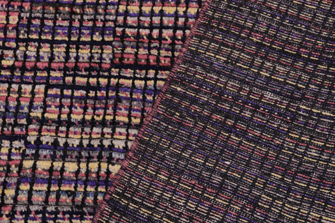 handmade Geometric Berjusta Black Gold Hand Knotted RECTANGLE 100% WOOL area rug 6' x 9'