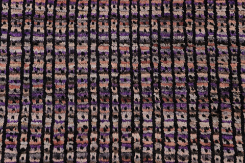 handmade Geometric Berjusta Black Rust Hand Knotted RECTANGLE 100% WOOL area rug 5' x 7'