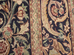 handmade Traditional Kala Bage Blue Red Hand Knotted RECTANGLE 100% WOOL area rug 10x14