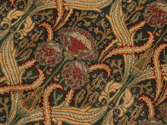 handmade Transitional Hamjolie Green Gold Hand Knotted RECTANGLE 100% WOOL area rug 10x14