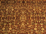 handmade Traditional Lahore Copper Tan Hand Knotted RECTANGLE 100% WOOL area rug 10x14