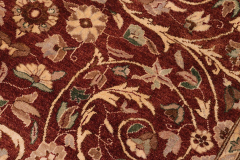 handmade Transitional Lahore Copper Tan Hand Knotted RECTANGLE 100% WOOL area rug 10' x 14'