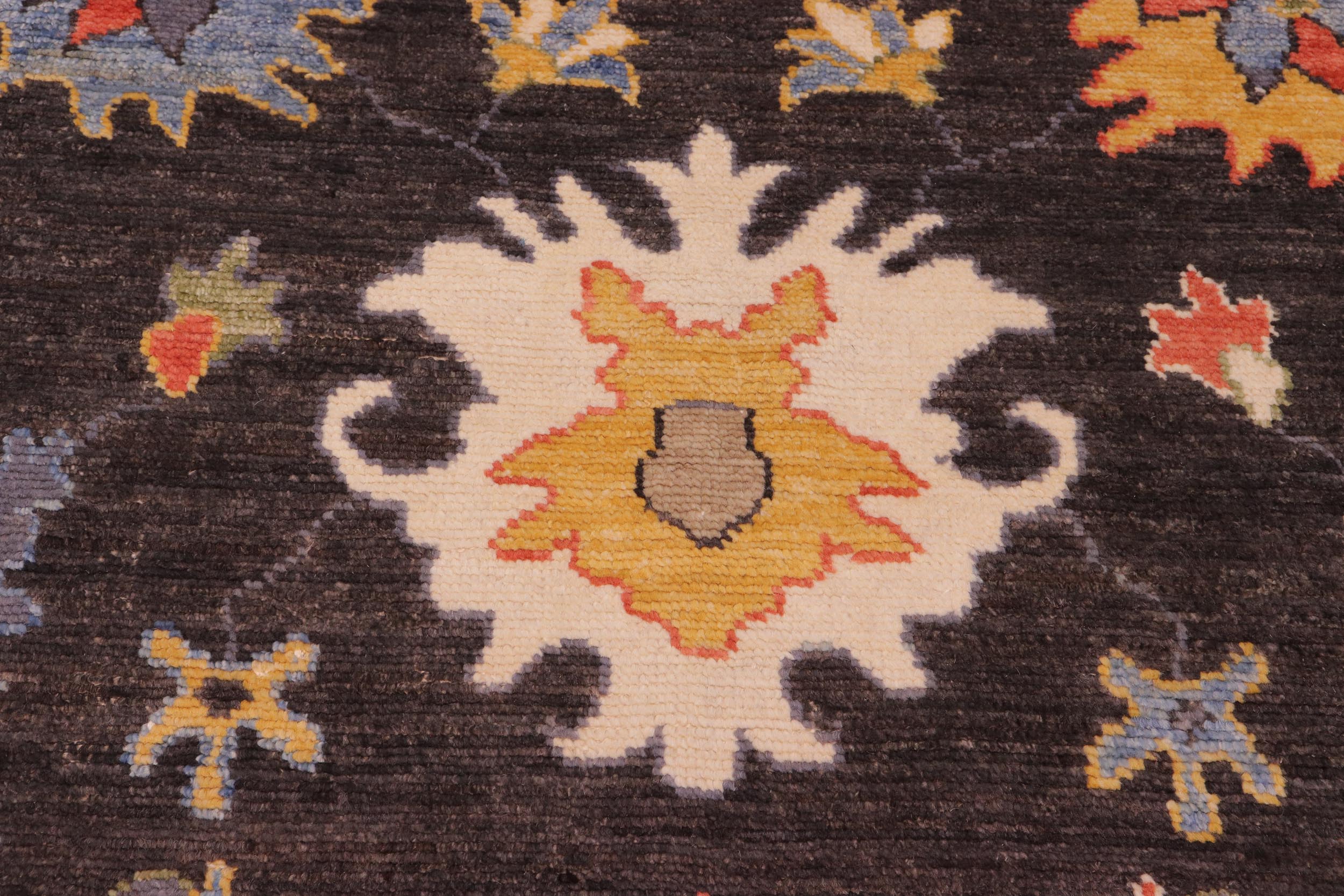 handmade Traditional Oushak Gray Beige Hand Knotted RECTANGLE 100% WOOL area rug 8' x 10'