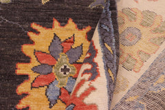 handmade Traditional Oushak Gray Beige Hand Knotted RECTANGLE 100% WOOL area rug 8X10