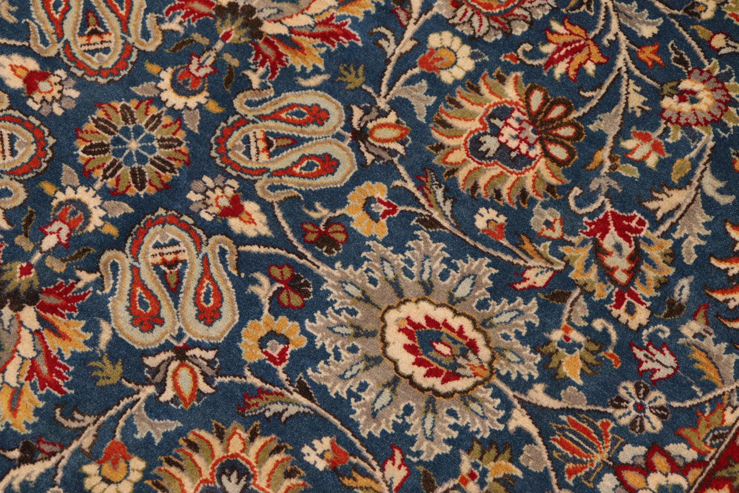 handmade Transitional New Asif Blue Red Hand Knotted RECTANGLE 100% WOOL area rug 10x14