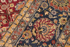 handmade Traditional Design Red Teal Hand Knotted RECTANGLE 100% WOOL area rug 10'X14'