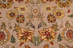 handmade Traditional Veg Dye Lt. Gray Green Hand Knotted RECTANGLE 100% WOOL area rug 10'X14'