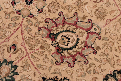 handmade Traditional New Mubashe Gold Black Hand Knotted RECTANGLE 100% WOOL area rug 10x14