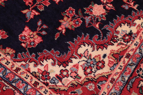 handmade Traditional Tabriz Blue Red Hand Knotted RECTANGLE 100% WOOL area rug 7 x 10