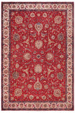 Vintage Antique Tabriz Butler Red/Beige Wool Rug - 10'3'' x 13'2''