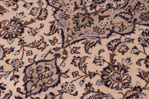 handmade Traditional Nahin Beige Tan Hand Knotted RECTANGLE 100% WOOL area rug 8 x 12