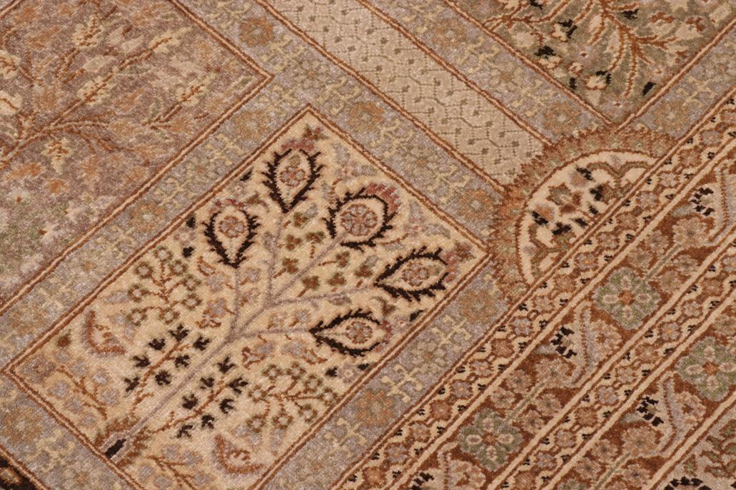 handmade Traditional Design Multi Lt. Gray Hand Knotted RECTANGLE 100% WOOL area rug 10'X14'