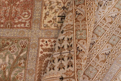 handmade Traditional Design Multi Lt. Gray Hand Knotted RECTANGLE 100% WOOL area rug 10'X14'