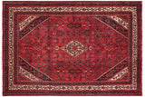 handmade Traditional Tabriz Red Beige Hand Knotted RECTANGLE 100% Wool Pile area rug 8x12