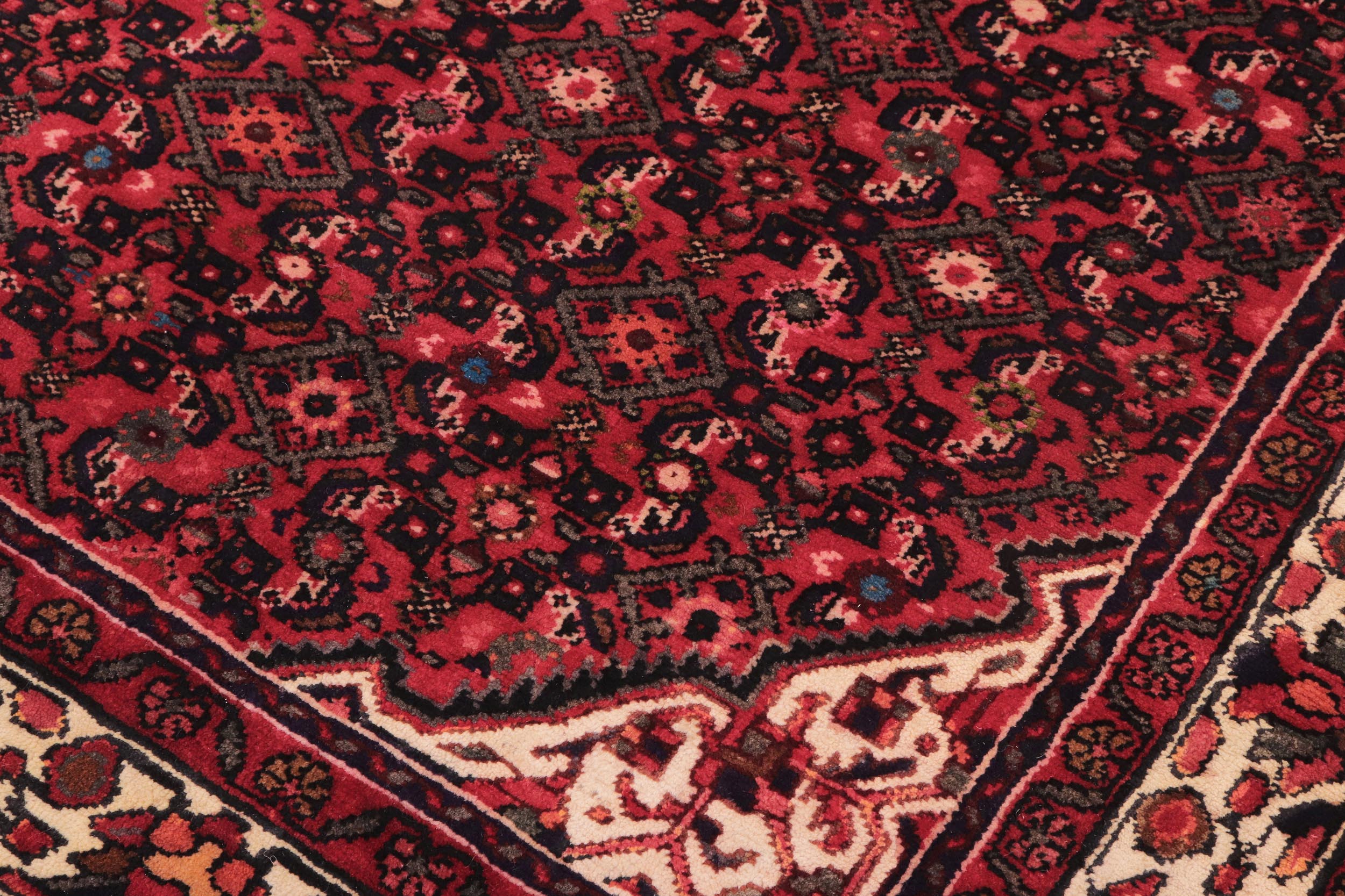 handmade Traditional Tabriz Red Beige Hand Knotted RECTANGLE 100% WOOL area rug 7 x 10