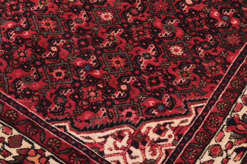 handmade Traditional Tabriz Red Beige Hand Knotted RECTANGLE 100% WOOL area rug 7 x 10