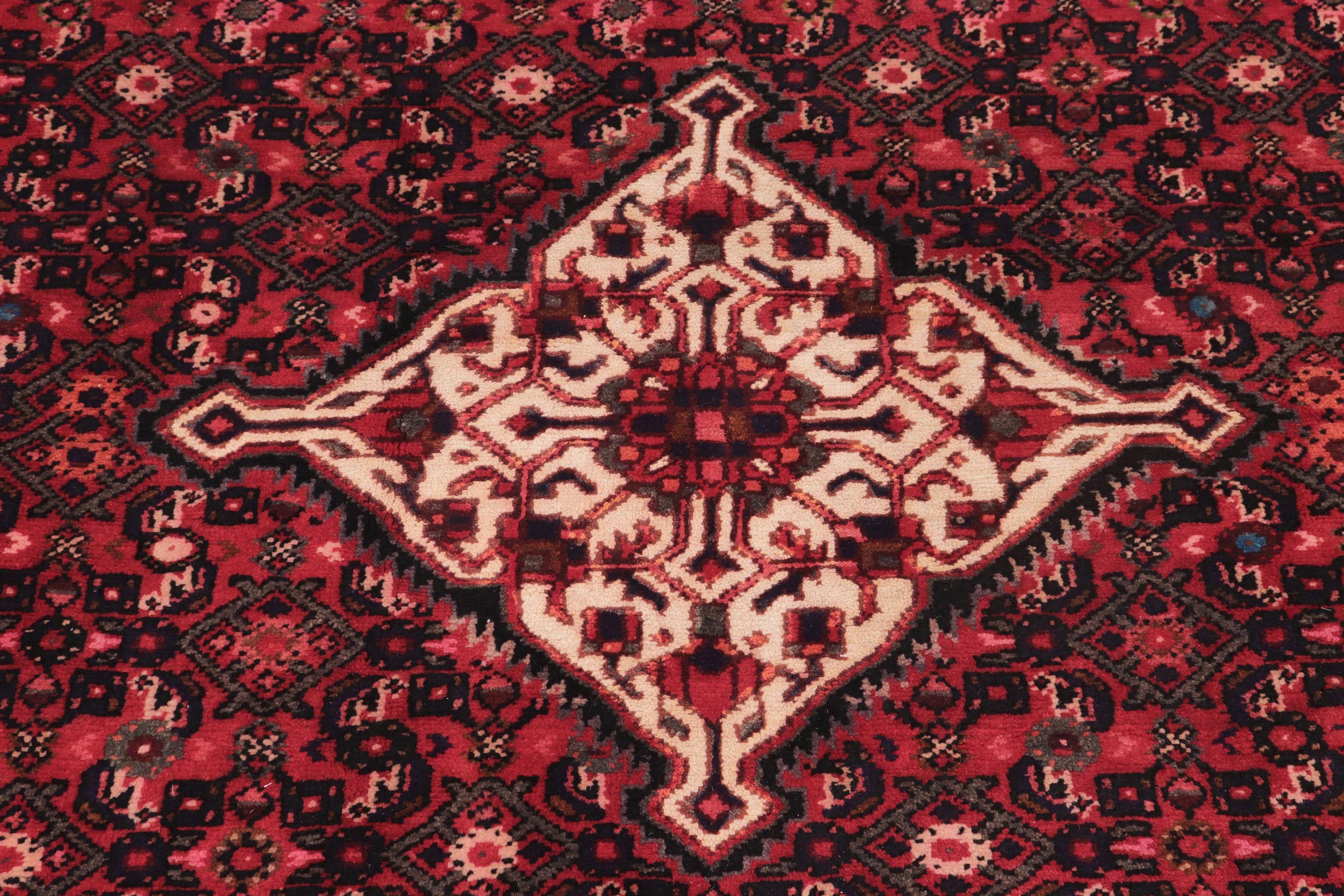 handmade Traditional Tabriz Red Beige Hand Knotted RECTANGLE 100% WOOL area rug 7 x 10