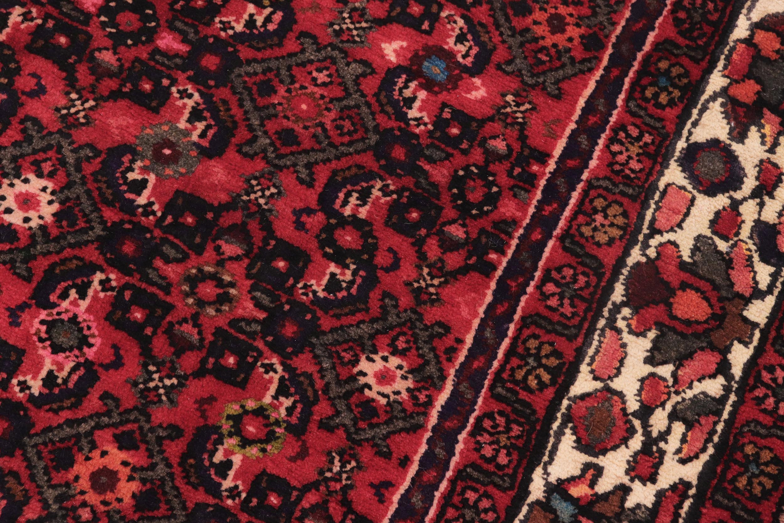 handmade Traditional Tabriz Red Beige Hand Knotted RECTANGLE 100% WOOL area rug 7 x 10