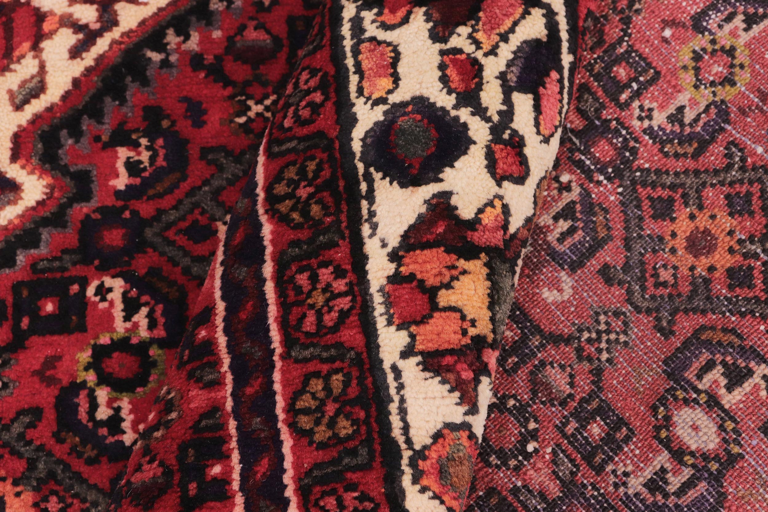 handmade Traditional Tabriz Red Beige Hand Knotted RECTANGLE 100% WOOL area rug 7 x 10