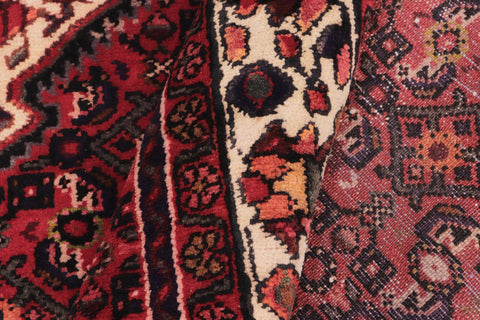 handmade Traditional Tabriz Red Beige Hand Knotted RECTANGLE 100% WOOL area rug 7 x 10