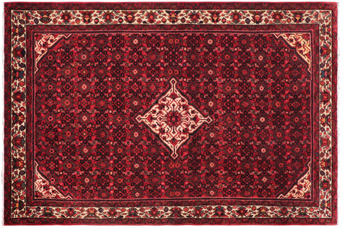 handmade Traditional Tabriz Red Beige Hand Knotted RECTANGLE 100% WOOL area rug 7 x 10