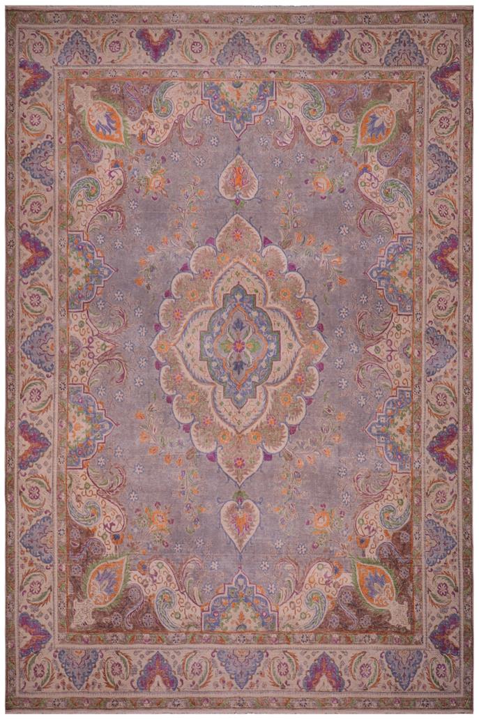 handmade Vintage Tabriz Gray Tan Hand Knotted RECTANGLE 100% WOOL area rug 10X12