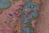 handmade Vintage Tabriz Pink Blue Hand Knotted RECTANGLE 100% WOOL area rug 9 x 12