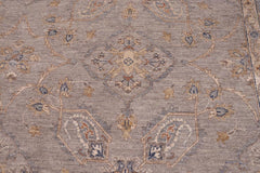 handmade Traditional Kafkaz Gray Blue Hand Knotted RECTANGLE 100% WOOL area rug 12X15