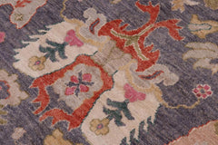 handmade Traditional Oushak Gray Beige Hand Knotted RECTANGLE 100% WOOL area rug 12X15