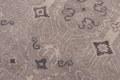 handmade Traditional Kafkaz Blue Tan Hand Knotted RECTANGLE 100% WOOL area rug 12X15