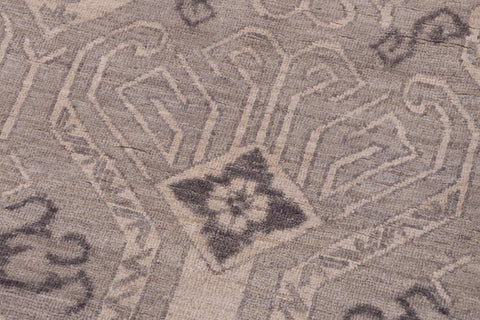 handmade Traditional Kafkaz Blue Tan Hand Knotted RECTANGLE 100% WOOL area rug 12X15