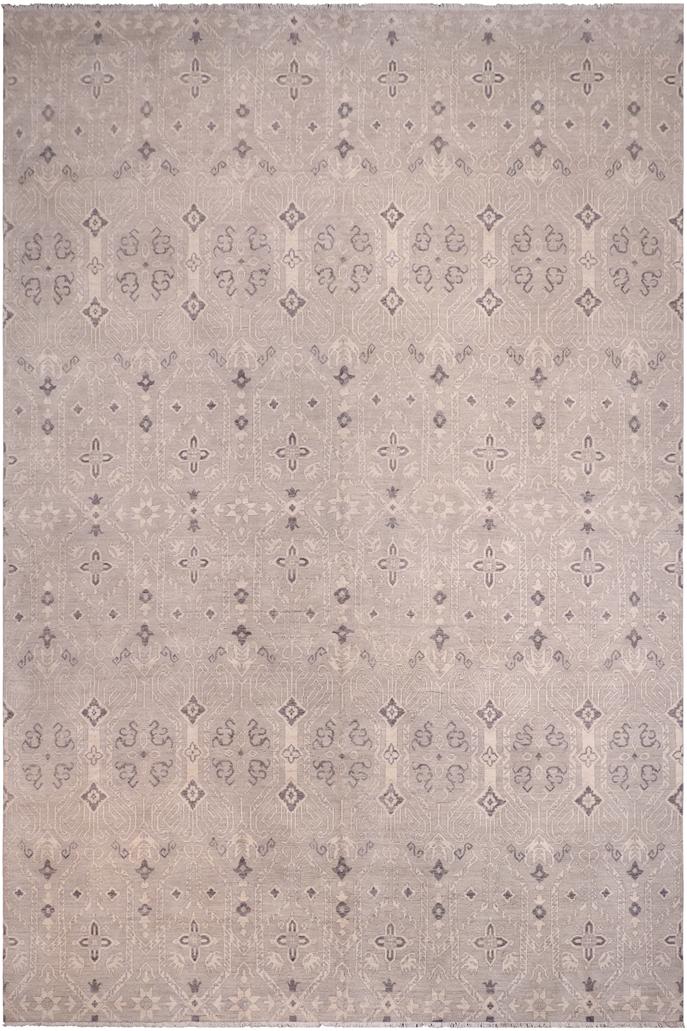 handmade Traditional Kafkaz Blue Tan Hand Knotted RECTANGLE 100% WOOL area rug 12X15