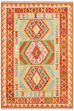 Tribal Turkish Kilim Mckenzie Hand-Woven Wool Rug - 3'5'' x 4'11''