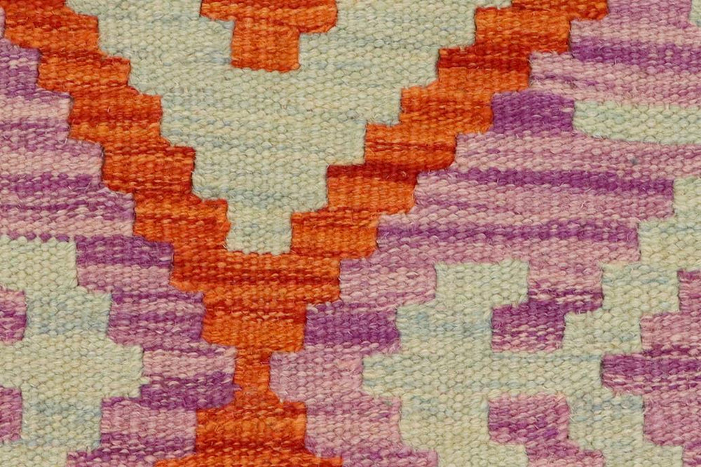 Flat Weave Kilim Antique Navaho Vintage handmade Geometric Kilim Rust Gray Hand-Woven Rectangle 100% Wool Area Rug 3x5 