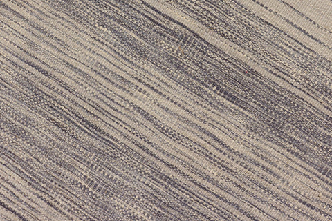 handmade Modern Kilim Gray Gray Hand-Woven RECTANGLE 100% WOOL area rug 6 x 8