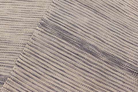 handmade Modern Kilim Gray Gray Hand-Woven RECTANGLE 100% WOOL area rug 6 x 8
