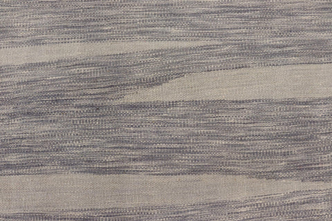 handmade Modern Kilim Gray Gray Hand-Woven RECTANGLE 100% WOOL area rug 8 x 10