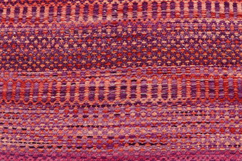 handmade Modern Kilim Blue Gray Hand-Woven RUNNER 100% WOOL area rug 3x7