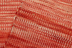 Flat Weave Kilim Antique Navaho Vintage handmade Modern Kilim Red Blue Hand-Woven Runner 100% Wool Area Rug 3x7 