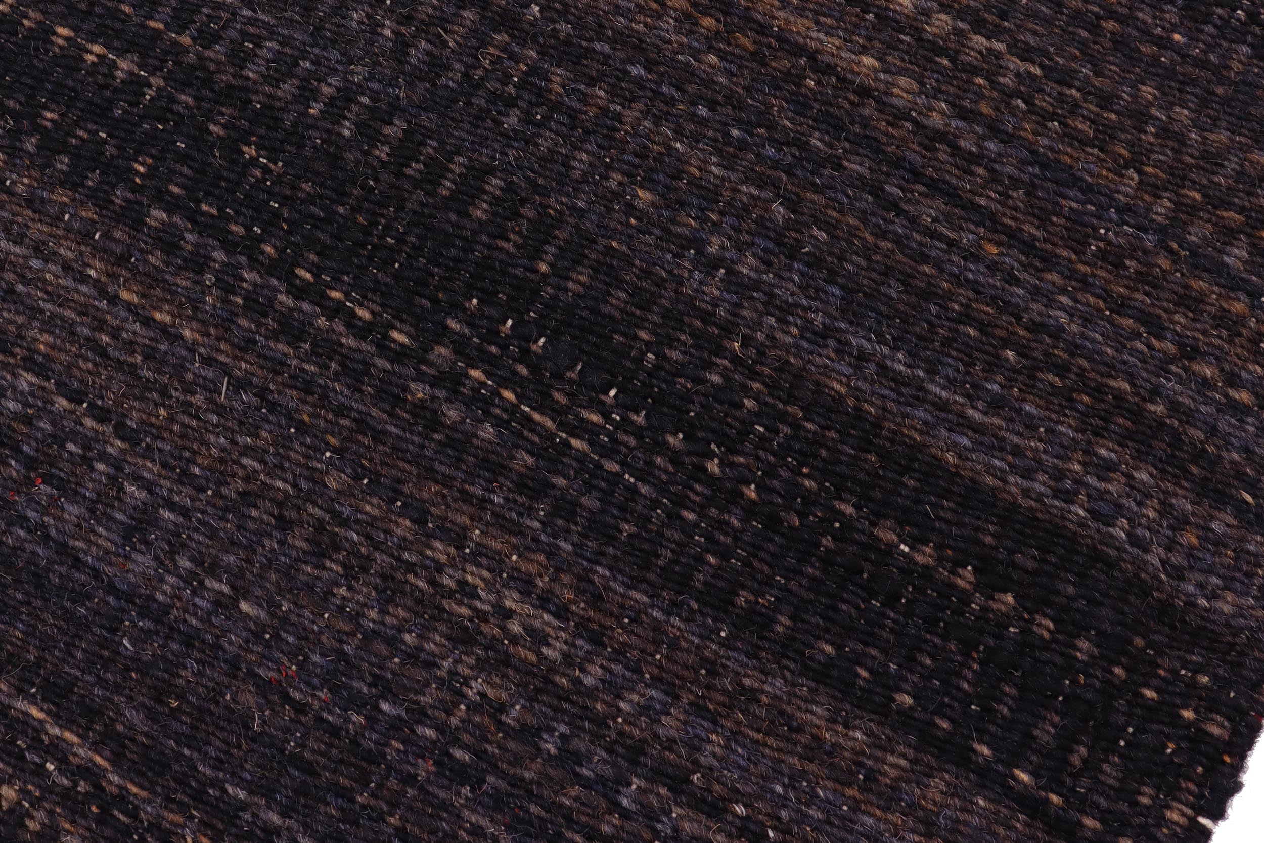 handmade Modern Kilim Blue Purple Hand-Woven RUNNER 100% WOOL area rug 4 x 7
