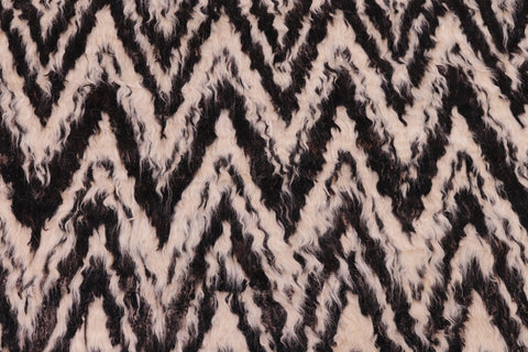 handmade Geometric Moroccan Black Beige Hand Knotted RECTANGLE 100% WOOL area rug 9' x 12'