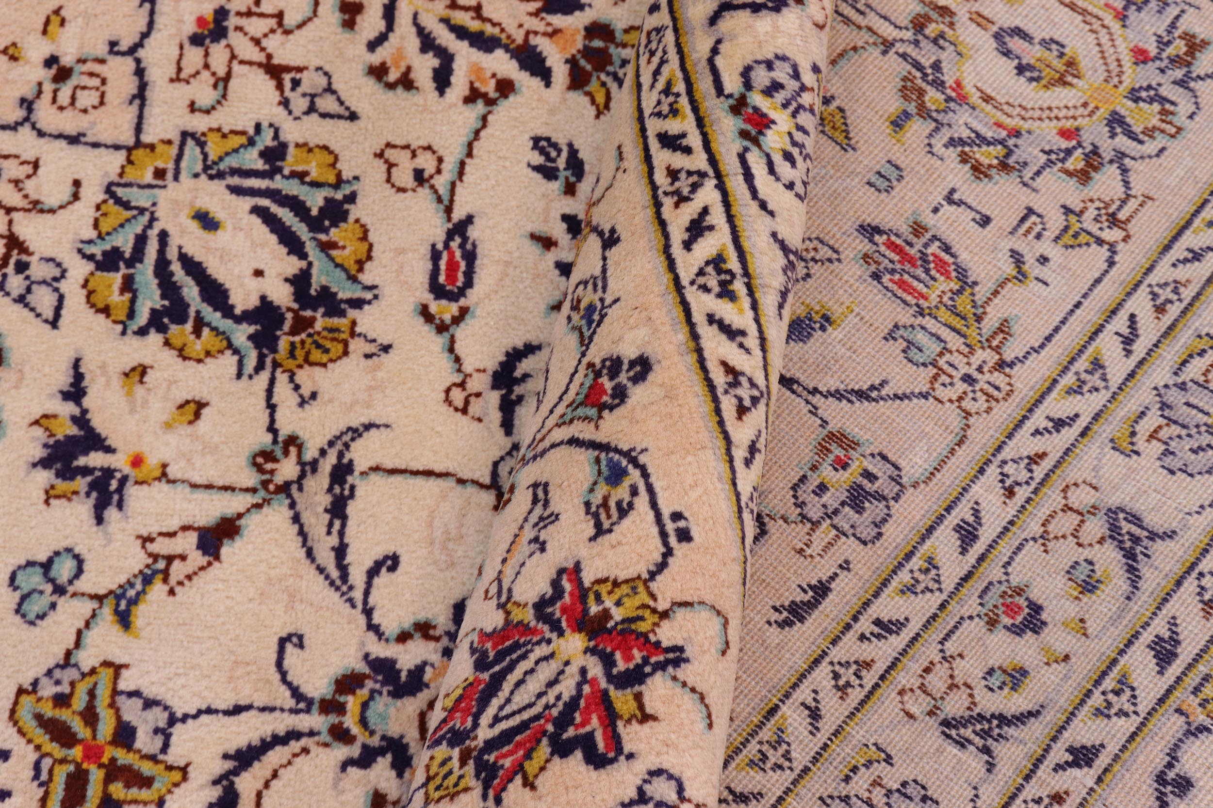 handmade Traditional Nahin Beige Tan Hand Knotted RECTANGLE 100% WOOL area rug 10 x 13