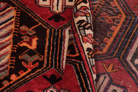 handmade Traditional Tabriz Red Rust Hand Knotted RUNNER 100% WOOL area rug 4 x 10