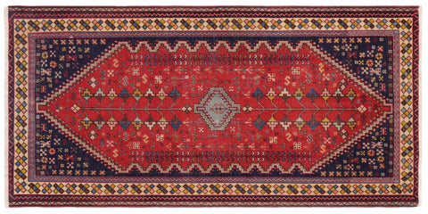 handmade Traditional Tabriz Red Beige Hand Knotted RUNNER 100% WOOL area rug 3 x 6