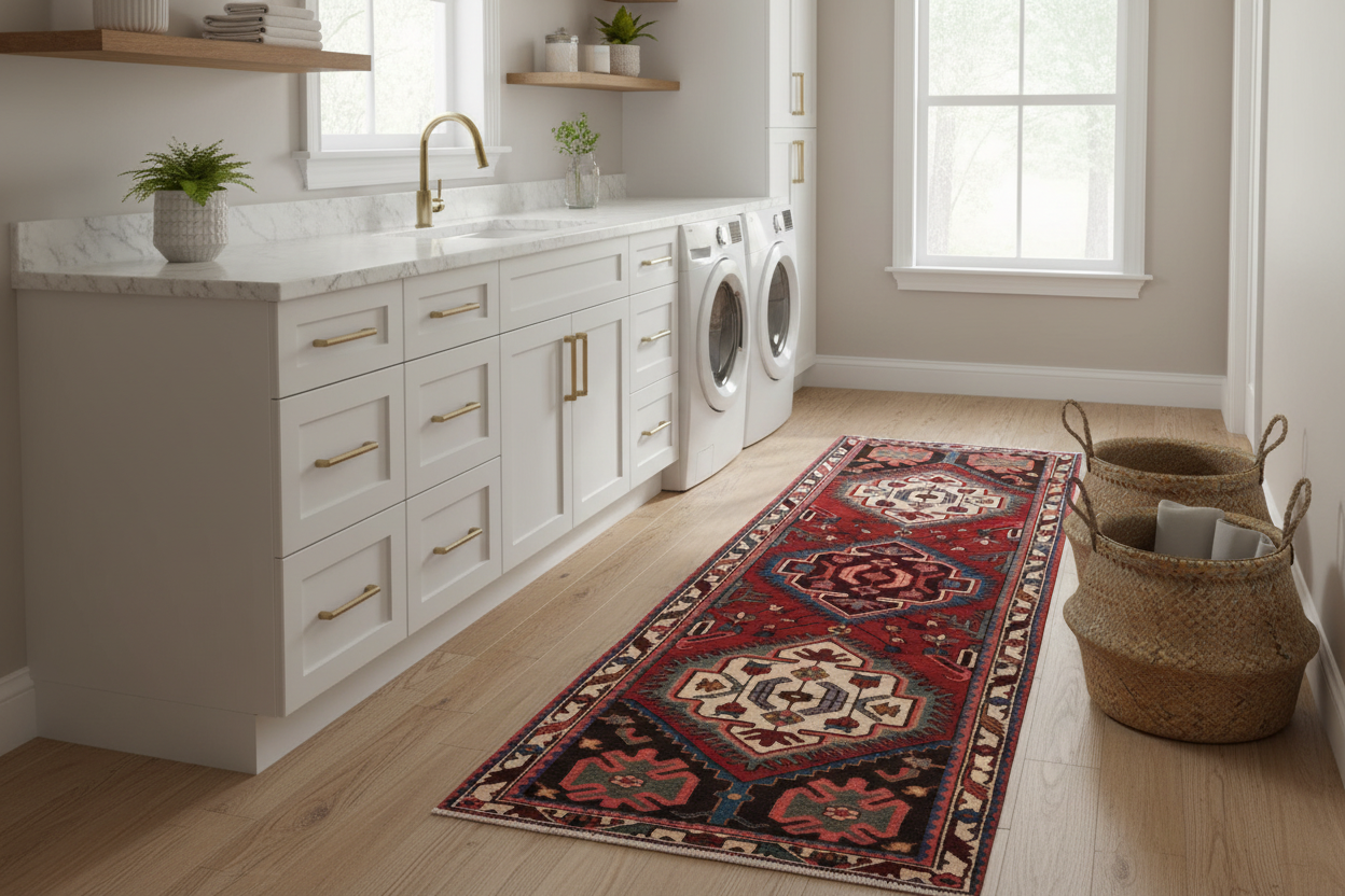 handmade Traditional Tabriz Red Beige Hand Knotted RUNNER 100% WOOL area rug 3 x 9