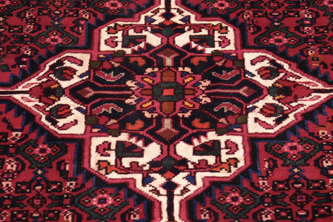 handmade Traditional Tabriz Red Beige Hand Knotted RECTANGLE 100% WOOL area rug 7 x 10