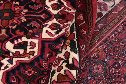 handmade Traditional Tabriz Red Beige Hand Knotted RECTANGLE 100% WOOL area rug 7 x 10