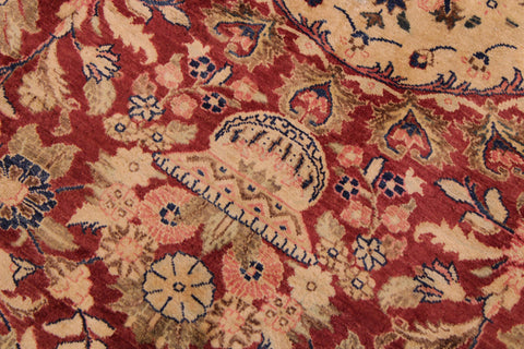 handmade Traditional Hussani Red Blue Hand Knotted RECTANGLE 100% WOOL area rug 9 x 11