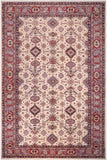 handmade Geometric Super Kazak Beige Red Hand Knotted RECTANGLE 100% WOOL area rug 12 x 16